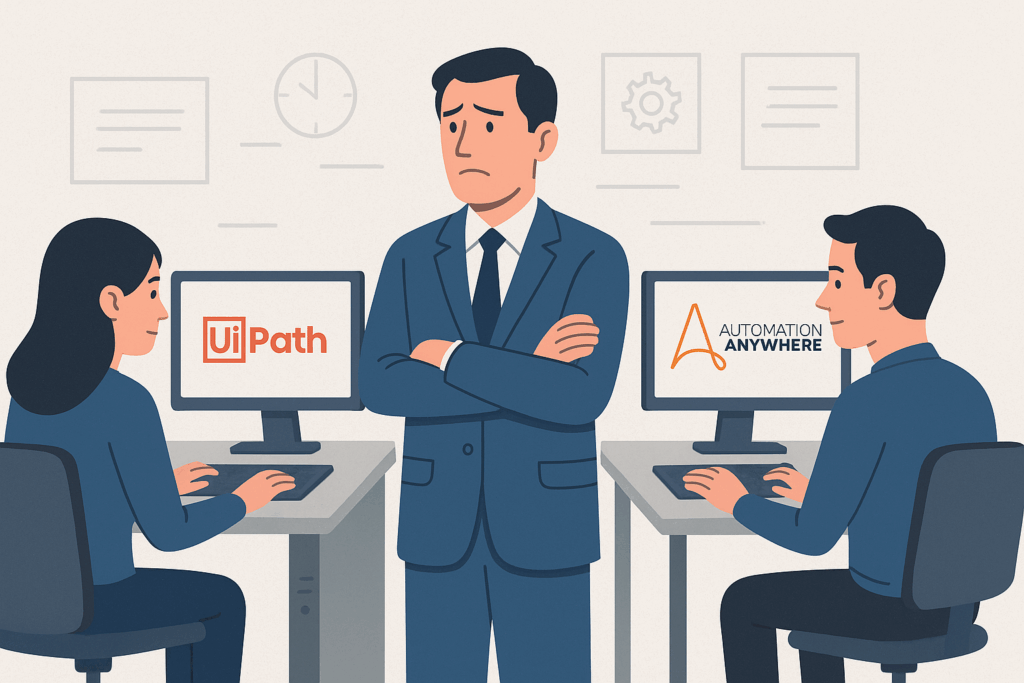 Conflicting automation tools